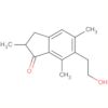 1H-Inden-1-one, 2,3-dihydro-6-(2-hydroxyethyl)-2,5,7-trimethyl-