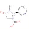 3-Pyrrolidinecarboxylic acid, 1-methyl-5-oxo-2-(3-pyridinyl)-,(2R,3R)-rel-