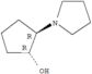 Cyclopentanol,2-(1-pyrrolidinyl)-, (1R,2R)-rel-