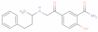 2-Hydroxy-5-[2-[(1-methyl-3-phenylpropyl)amino]acetyl]benzamide