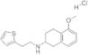 2-Thiopheneethanamine, N-(1,2,3,4-tetrahydro-5-methoxy-2-naphthalenyl)-, hydrochloride (1:1)