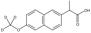 6-(Methoxy-d3)-α-methyl-2-naphthaleneacetic acid