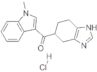 Methanone, (1-methyl-1H-indol-3-yl)(4,5,6,7-tetrahydro-1H-benzimidazol-6-yl)-, hydrochloride (1:1)