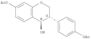 2H-1-Benzopyran-4,7-diol,3-[4-(acetyloxy)phenyl]-3,4-dihydro-, 7-acetate, (3R,4S)-rel-