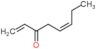 (5Z)-octa-1,5-dien-3-one