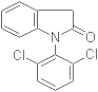2H-Indol-2-one, 1,3-dihydro-1-(2,6-dichlorophenyl)-3-(((2,3-dihydroxypropyl)amino)methylene)-, (Z)-