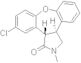 trans-11-Chloro-2,3,3a,12b-tetrahydro-2-methyl-1H-dibenz-[2,3:6,7]-oxepino-[4,5-c]-pyrrol-1-one