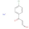 2-Propen-1-one, 1-(4-chlorophenyl)-3-hydroxy-, sodium salt