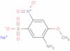 4-Nitro-o-anisidine-5-sulfonic acid (NH2=1)