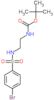 tert-butyl (2-{[(4-bromophenyl)sulfonyl]amino}ethyl)carbamate