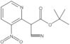 1,1-Dimethylethyl α-cyano-3-nitro-2-pyridineacetate