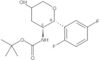 (2ξ,5R)-1,5-Anhidro-3,4-dideoxi-5-C-(2,5-difluorofenil)-4-[[(1,1-dimetiletoxicarbonil)amino]-D-g...