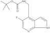 1,1-Dimethylethyl N-[(5-fluoro-1H-pyrrolo[2,3-b]pyridin-4-yl)methyl]carbamate