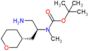 1,1-Dimethylethyl N-[(1S)-1-(aminomethyl)-2-[(3R)-tetrahydro-2H-pyran-3-yl]ethyl]-N-methylcarbamate