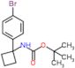 tert-Butyl [1-(4-bromophenyl)cyclobutyl]carbamate