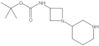 1,1-Dimethylethyl N-[1-(3-piperidinyl)-3-azetidinyl]carbamate