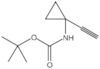 1,1-Dimethylethyl N-(1-ethynylcyclopropyl)carbamate