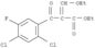 Ethyl 2,4-dichloro-α-(ethoxymethylene)-5-fluoro-β-oxobenzenepropanoate