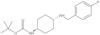 1,1-Dimethylethyl N-[trans-4-[[(4-fluorophenyl)methyl]amino]cyclohexyl]carbamate