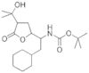(2-CYCLOHEXYL-1-[4-(1-HYDROXY-1-METHYL-ETHYL)-5-OXO-TETRAHYDRO-FURAN-2-YL]-ETHYL)-CARBAMIC ACID TE…