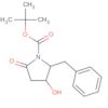 1-Pyrrolidinecarboxylic acid, 3-hydroxy-5-oxo-2-(phenylmethyl)-,1,1-dimethylethyl ester, (2S,3S)-