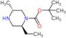 tert-butyl (2S,5R)-2-ethyl-5-methyl-piperazine-1-carboxylate