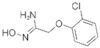 2-(2-CHLOROPHENOXY)ACETAMIDE OXIME