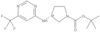 1,1-Dimethylethyl (3R)-3-[[6-(trifluoromethyl)-4-pyrimidinyl]amino]-1-pyrrolidinecarboxylate