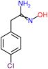 2-(4-chlorophenyl)-N'-hydroxyethanimidamide