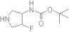 tert-Butyl (4-fluoro-3-pyrrolidinyl)carbamate