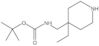 1,1-Dimethylethyl N-[(4-ethyl-4-piperidinyl)methyl]carbamate