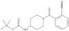 1,1-Dimethylethyl N-[1-(2-cyanobenzoyl)-4-piperidinyl]carbamate