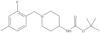 1,1-Dimethylethyl N-[1-[(2-fluoro-4-methylphenyl)methyl]-4-piperidinyl]carbamate