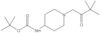 1,1-Dimethylethyl N-[1-(3,3-dimethyl-2-oxobutyl)-4-piperidinyl]carbamate