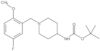 Carbamic acid, N-[1-[(5-fluoro-2-methoxyphenyl)methyl]-4-piperidinyl]-, 1,1-dimethylethyl ester