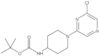 1,1-Dimethylethyl N-[1-(6-chloro-2-pyrazinyl)-4-piperidinyl]carbamate