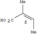 2-Butenoic acid,2-methyl-, (2Z)-