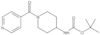 1,1-Dimethylethyl N-[1-(4-pyridinylcarbonyl)-4-piperidinyl]carbamate