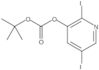2,5-Diiodo-3-pyridinyl 1,1-dimethylethyl carbonate