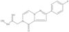 2-(4-Fluorofenil)-N-hidroxi-4-oxopirazolo[1,5-a]pirazina-5(4H)-etanimidamida