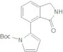 1H-Pyrrole-1-carboxylic acid, 2-(2,3-dihydro-3-oxo-1H-isoindol-4-yl)-, 1,1-diMethylethyl ester