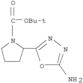 1-Pyrrolidinecarboxylicacid, 2-(5-amino-1,3,4-oxadiazol-2-yl)-, 1,1-dimethylethyl ester