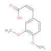 2-Propenoic acid, 3-(3,4-dimethoxyphenyl)-, (Z)-