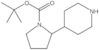 1,1-Dimethylethyl 2-(4-piperidinyl)-1-pyrrolidinecarboxylate