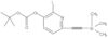 1,1-Dimethylethyl 2-iodo-6-[2-(trimethylsilyl)ethynyl]-3-pyridinyl carbonate