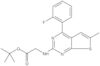 N-[4-(2-Fluorophenyl)-6-methylthieno[2,3-d]pyrimidin-2-yl]glycine 1,1-dimethylethyl ester