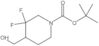 1,1-Dimethylethyl 3,3-difluoro-4-(hydroxymethyl)-1-piperidinecarboxylate