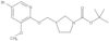 1,1-Dimethylethyl 3-[[(5-bromo-3-methoxy-2-pyridinyl)oxy]methyl]-1-pyrrolidinecarboxylate