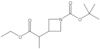 3-Azetidineacetic acid, 1-[(1,1-dimethylethoxy)carbonyl]-α-methyl-, ethyl ester