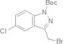 1H-Indazole-1-carboxylic acid, 3-(bromomethyl)-5-chloro-, 1,1-dimethylethyl ester